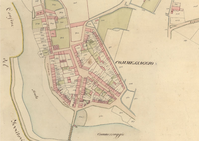 Commessaggio mappa